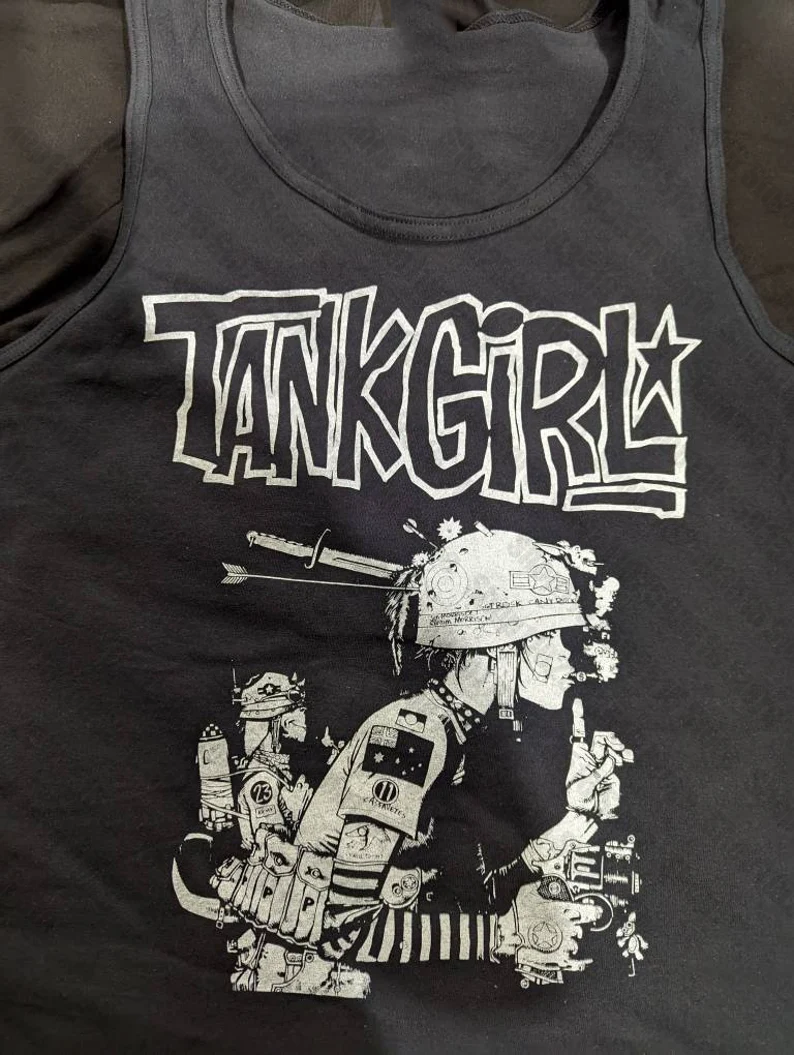 Vêtements gothiques pour femmes, hauts courts Y2k, hauts d'été des années 2000 avec bretelles, vêtements esthétiques des années 90, Vintage Harajuku Emo