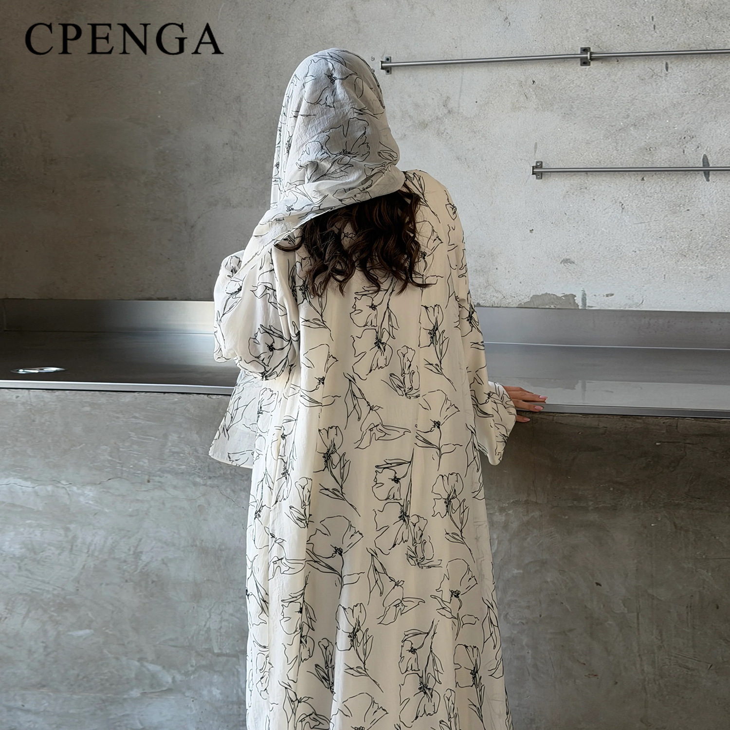 Ensemble deux pièces Abaya et Hijab pour femmes musulmanes – Robe Cardigan élégante de Dubaï, tenue modeste pour le Ramadan, l'Aïd, les fêtes, l'Islam, la Turquie, Kaftan