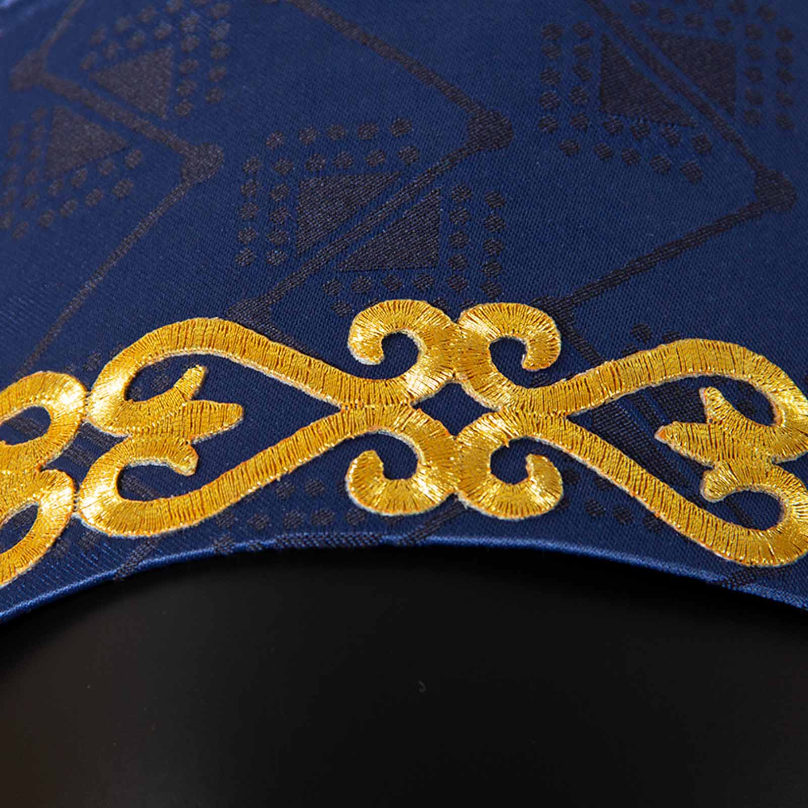 Hommes chapeaux de prière islamique africain musulman kippa casquettes arabes hommes arabie coton or broderie enveloppement musulman Islam hommes chapeau foulard