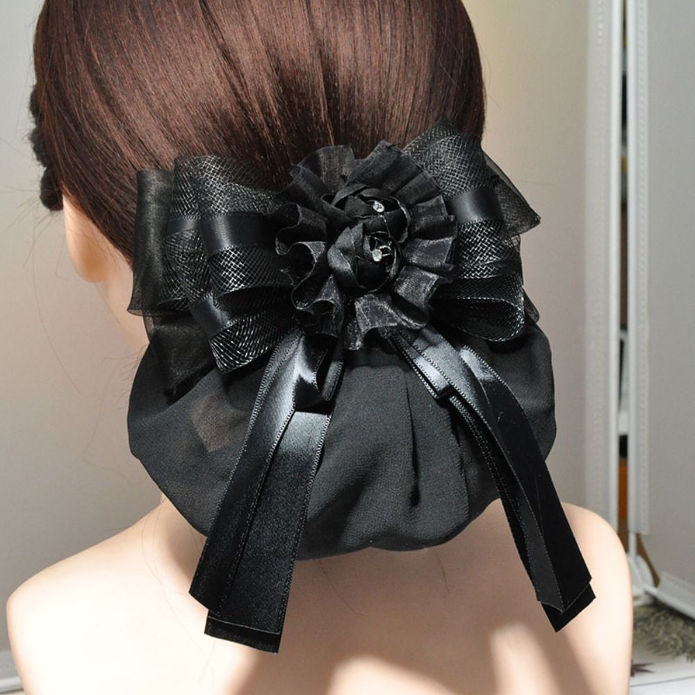 Filet à Cheveux Classique avec Nministériels d Papillon pour Femme et Fille, Accessoire de Mode, Filet à Cheveux de Travail en Dentelle, pour Infirmière, Banque