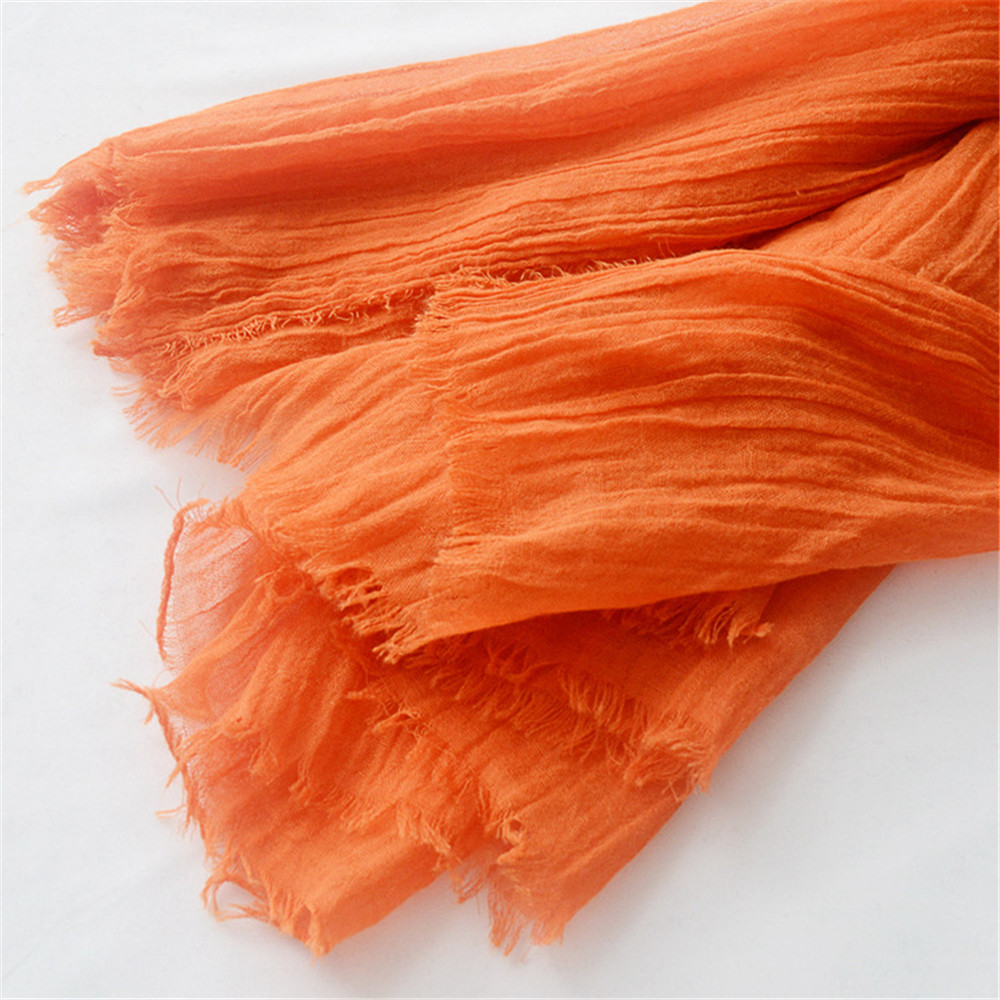 Écharpe en Viscose de Coton à Franges pour Femme, Châles et Enveloppes de Grande Taille, Étole Pashmina, Foulard Musulman, Hijab