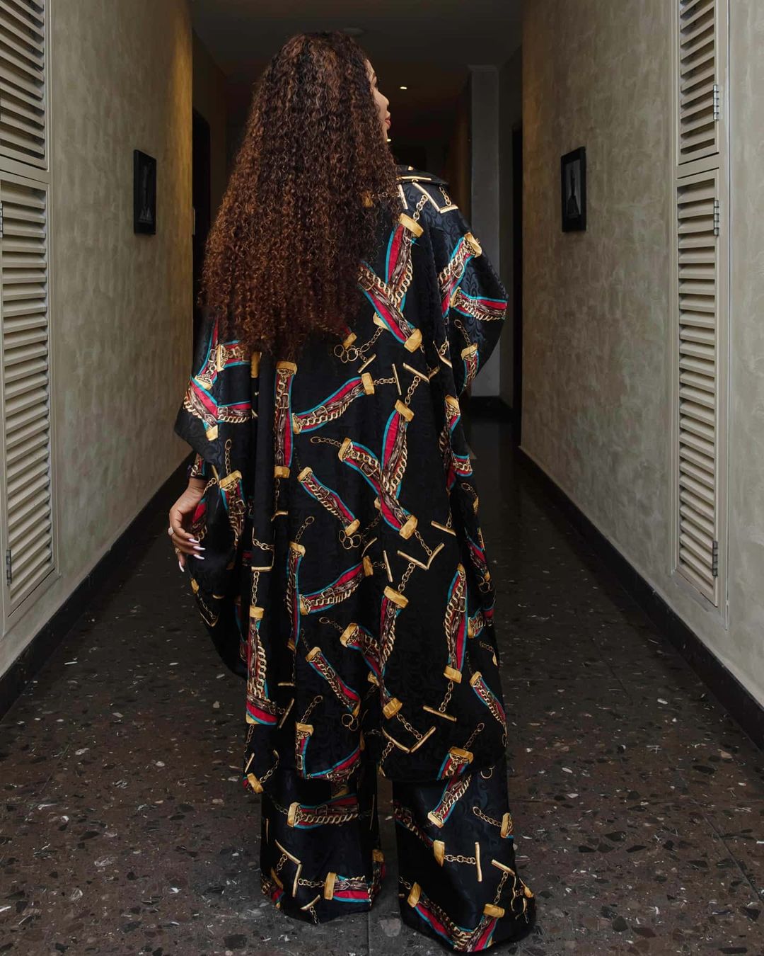 Ensemble Deux Pièces pour Femme, Chemisier à Manches Chauve-Souris et Pantalon à Jambes Larges, Tenue Nigériane, Nouvelle Mode Africaine, Été