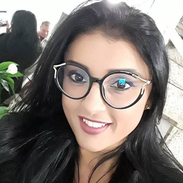 Lunettes rondes creuses en métal pour femmes, montures, yeux de chat, marque de styliste, 45103