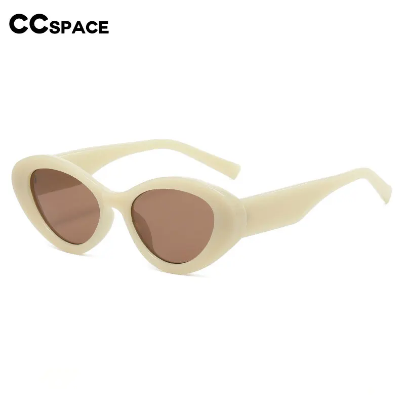 Lunettes de soleil ovales œil de chat pour hommes et femmes, rétro, nuances Vintage, produits tendance, 55479, 2023