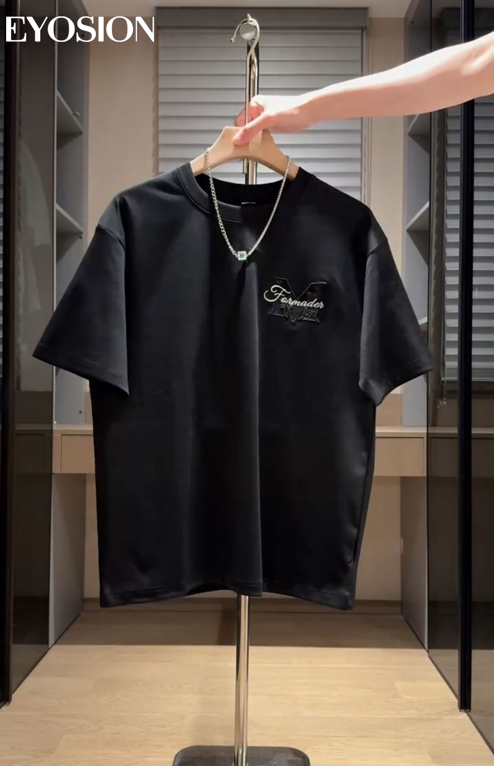 T-shirt d'été pour homme, nouveautés, manches courtes, coton de haute qualité, broderie 3D en relief, jacquard, minimaliste, chic, tee-shirt unisexe