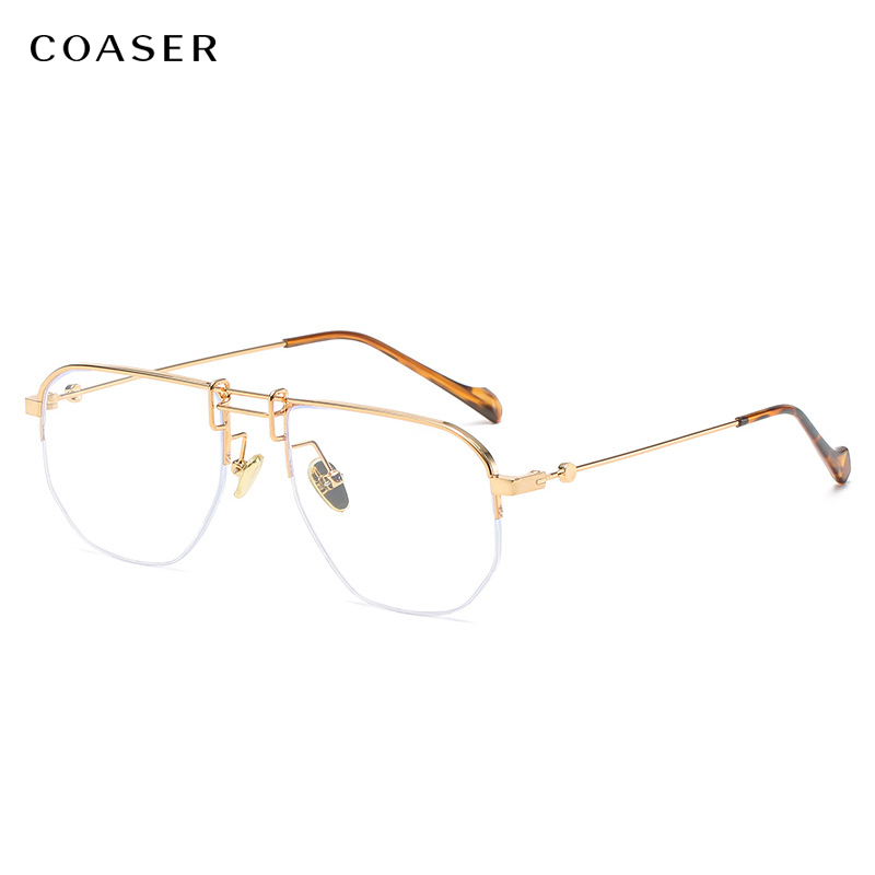 Lunettes Optiques pour Myopes pour Homme, Nouveau Design, Style Business, Demi-Lunettes d'Ordinateur, 2022