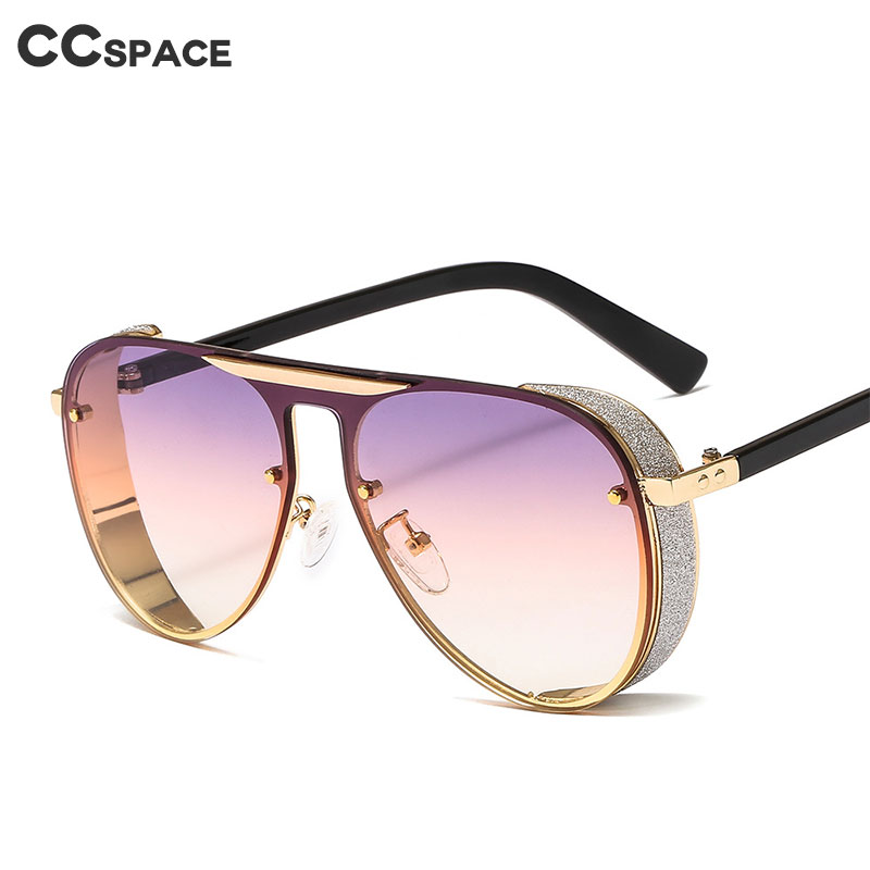 Lunettes de soleil roses vintage pour femmes, lunettes de soleil à grande monture, miroir, lunettes de mode, nuances rétro des années 2000, 46192