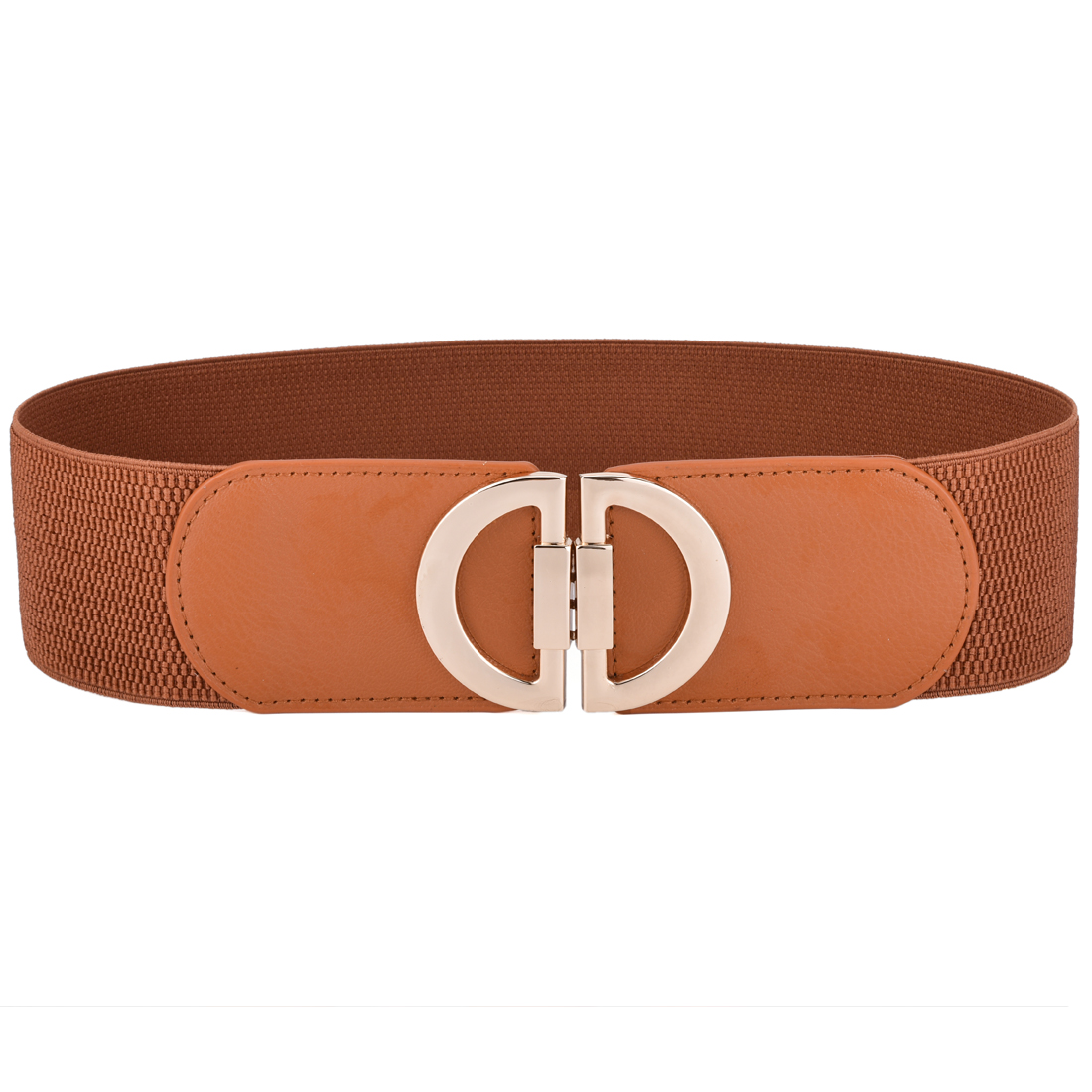 Ceinture élastique fine pour femmes, boucle en alliage, grande taille, extensible, large, pour robes