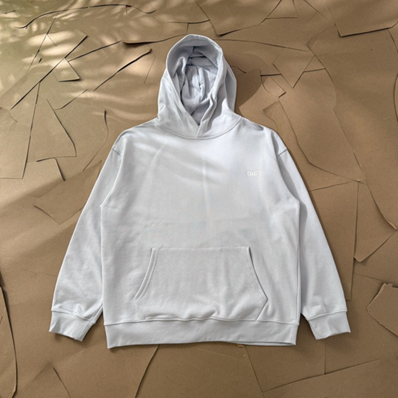 Sweat à capuche classique et simple KITH FW, collection automne-hiver, haut de gamme, 9 couleurs, avec capuche à boucle, pour hommes et femmes, t-shirt