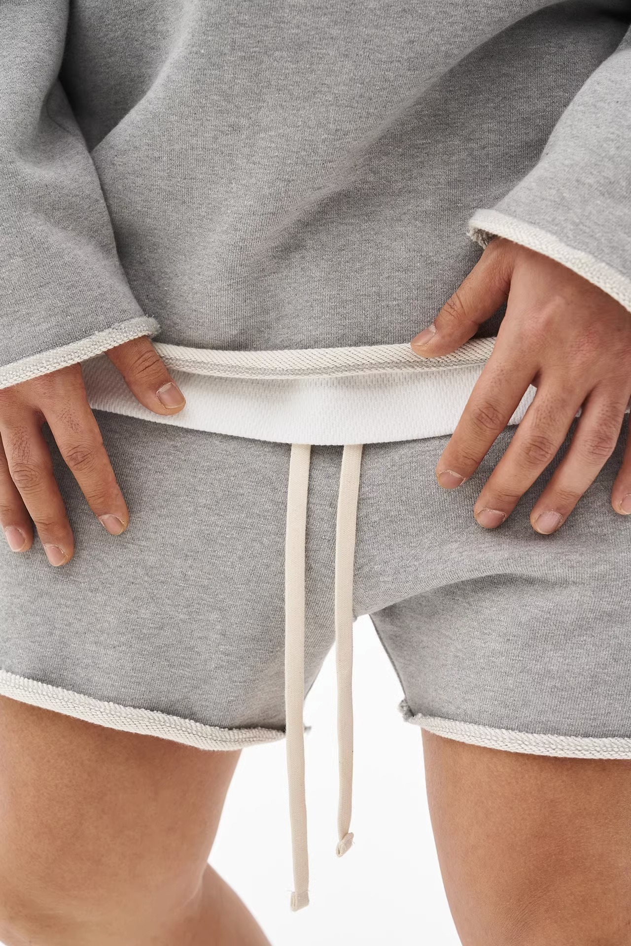 Hommes Shorts pantalons courts décontractés déchiré coton Shorts de sport hommes survêtement entraînement