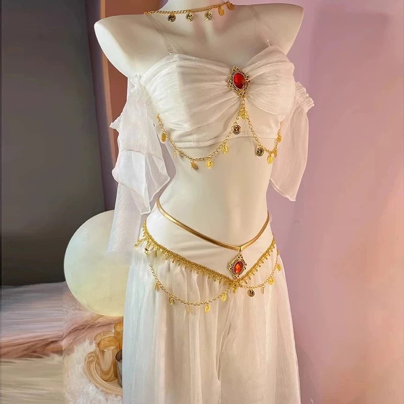 Uniformes de déesse Sexy, Cosplay de la reine égyptienne, danse du ventre, Aladdin, danse indienne, vêtements exotiques pour boîte de nuit d'hôtel