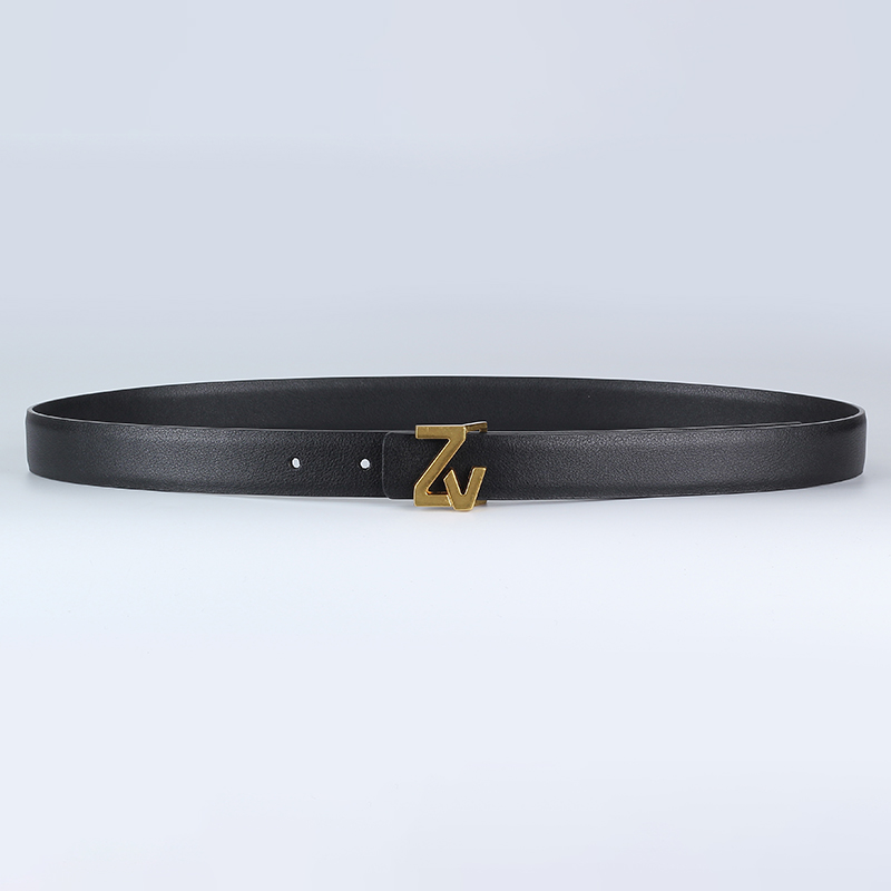 Mince 25mm en cuir véritable marque ceinture femmes Design de luxe dame fille ceinture pour femmes taille ceinture Chic robe fête ceintures pour jeans