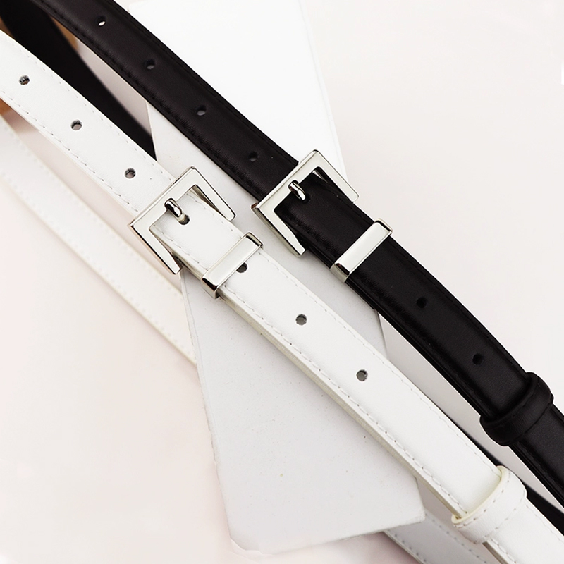 Ceinture carrée en cuir véritable pour femme, ceinture en cuir de vachette, décoration de taille de luxe, mode coréenne, haute qualité