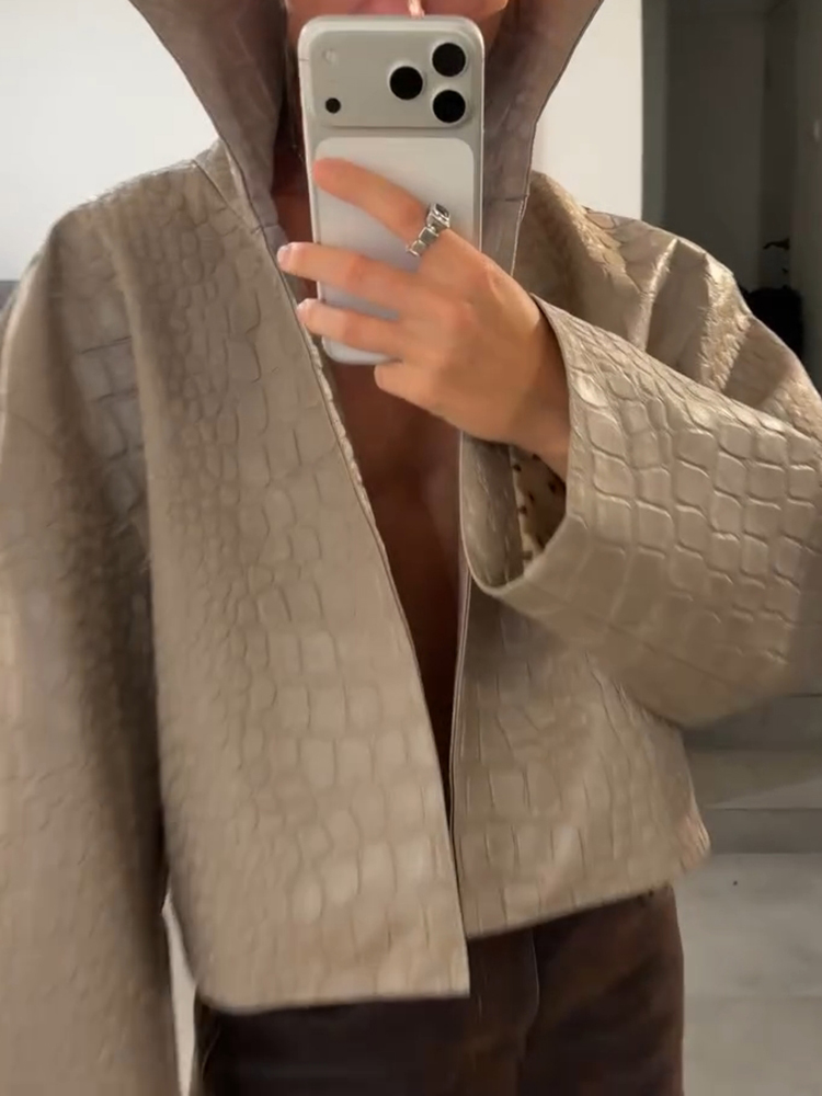 Cardigan décontracté pour femme en maille à imprimé cachemire, col en V, taille nouée, manches longues, style portefeuille, coupe ample, veste en maille, collection automne 2026, manteau pull pour femme