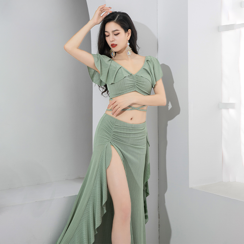Nouvelle Robe Élégante de Danse Orientale pour Femmes – Tenue de Performance et de Compétition Estivale