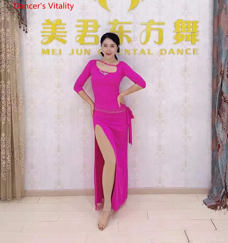 Costumes de danse du ventre pour femmes, robe d'entraînement professionnelle, Robes de danse du ventre personnalisées pour enfants, vêtements de danse orientale