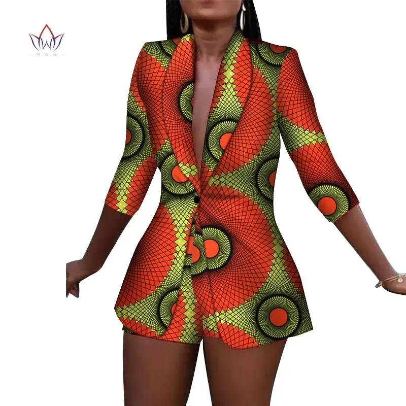 Ensemble de vêtements africains pour femmes, 2 pièces, 100% coton imprimé, nouvelle collection, WY3492