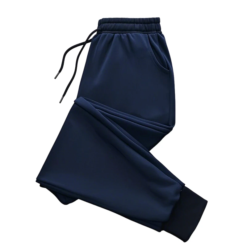 Hommes pantalons de survêtement de haute qualité cordon couleur unie pantalons de survêtement toutes saisons maison en plein air pantalon de Sport décontracté 2025 vêtements pour hommes