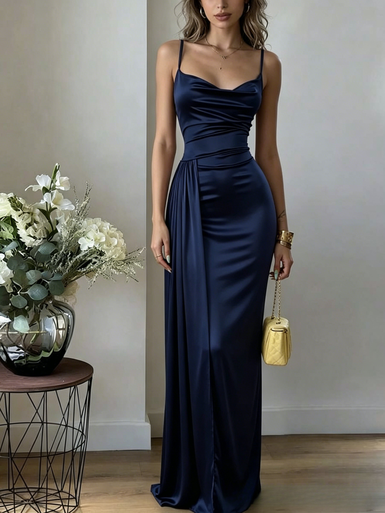 Robe de soirée élégante et sexy pour femme, nouvelle collection, moulante, dos nu, sans manches, robe de soirée de luxe pour femme, robe de soirée pour club