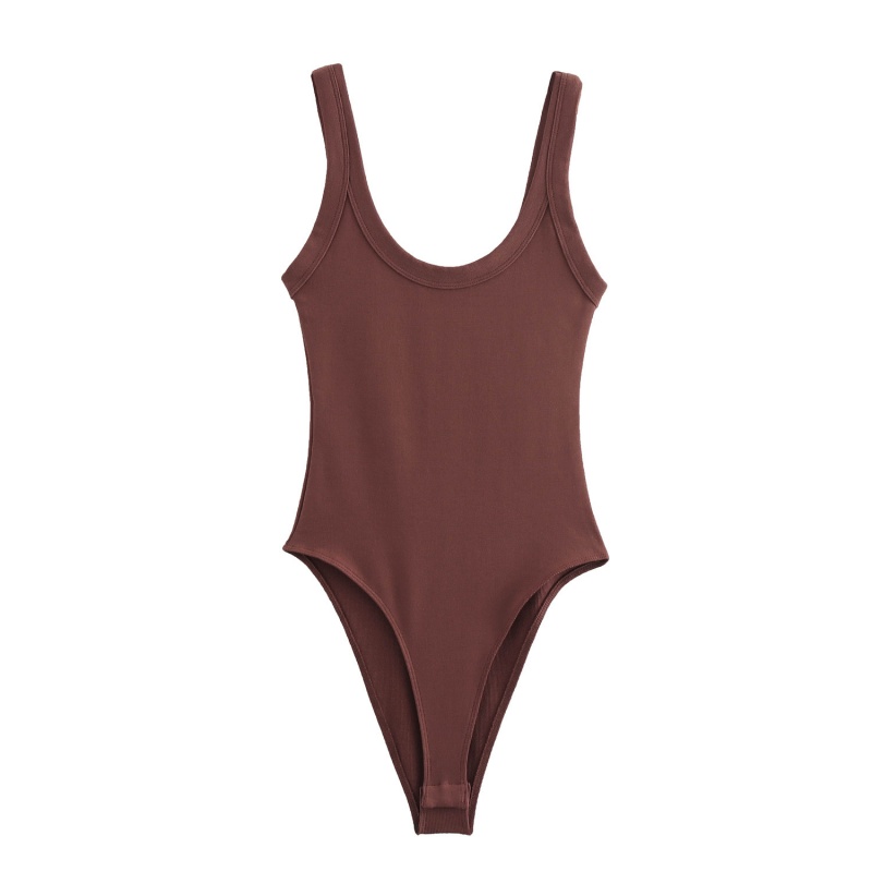 Combinaison en tricot multicolores pour femmes, style simple, essentielle pour l'été, tenue quotidienne, sexy, tendance, à la mode