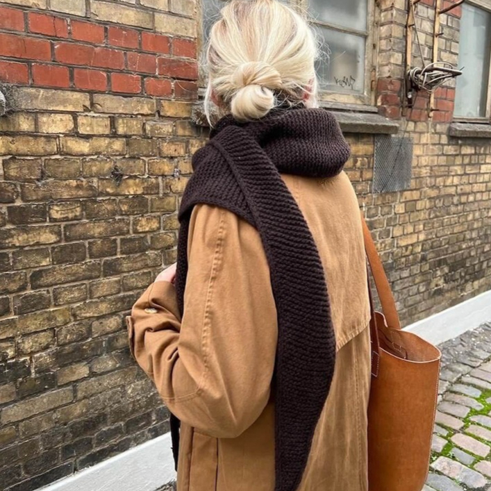 100% laine grande écharpe de Style coréen Ins hiver chaud femmes Simple laine cagoule chapeau coupe-vent Protection des oreilles mode tricot chapeau