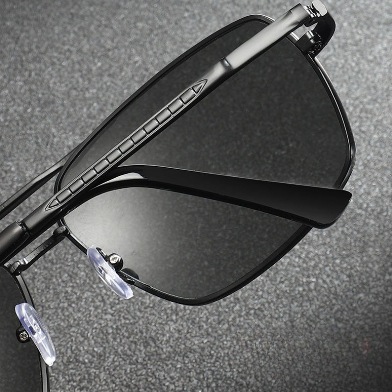 Lunettes de pilote pour hommes, polarisées, protection UV, lunettes de soleil de conduite, anti-éblouissement, lunettes de vue, dioptrie jusqu'à -4.0