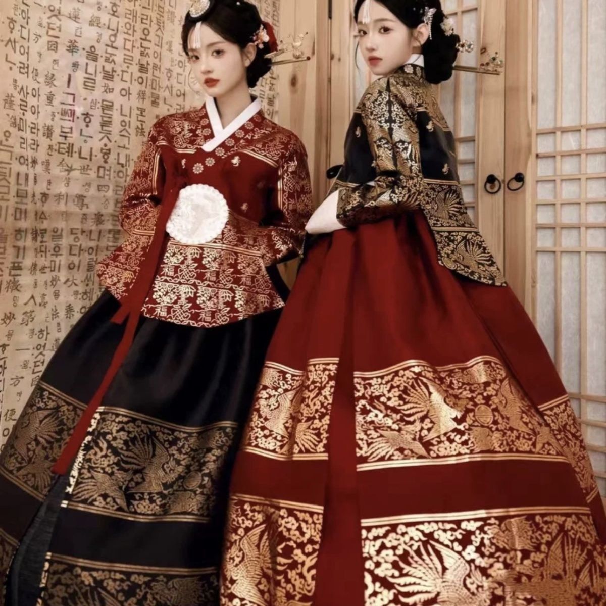 Costume ethnique traditionnel coréen, robe de princesse pour femme, Hanbok Palace, voyage, danse classique, ensemble Hanbok pour femmes