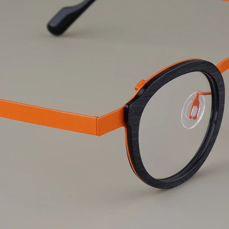 Montures de lunettes de haute qualité France Designr Style Vintage rétro lunettes ovales mode monture de lunettes lunettes FANZINE