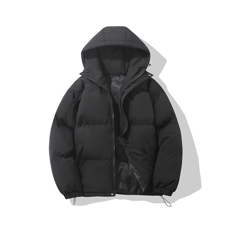 Nouvelle veste matelassée à capuche pour hommes et femmes, vêtement décontracté et chaud pour couples.
