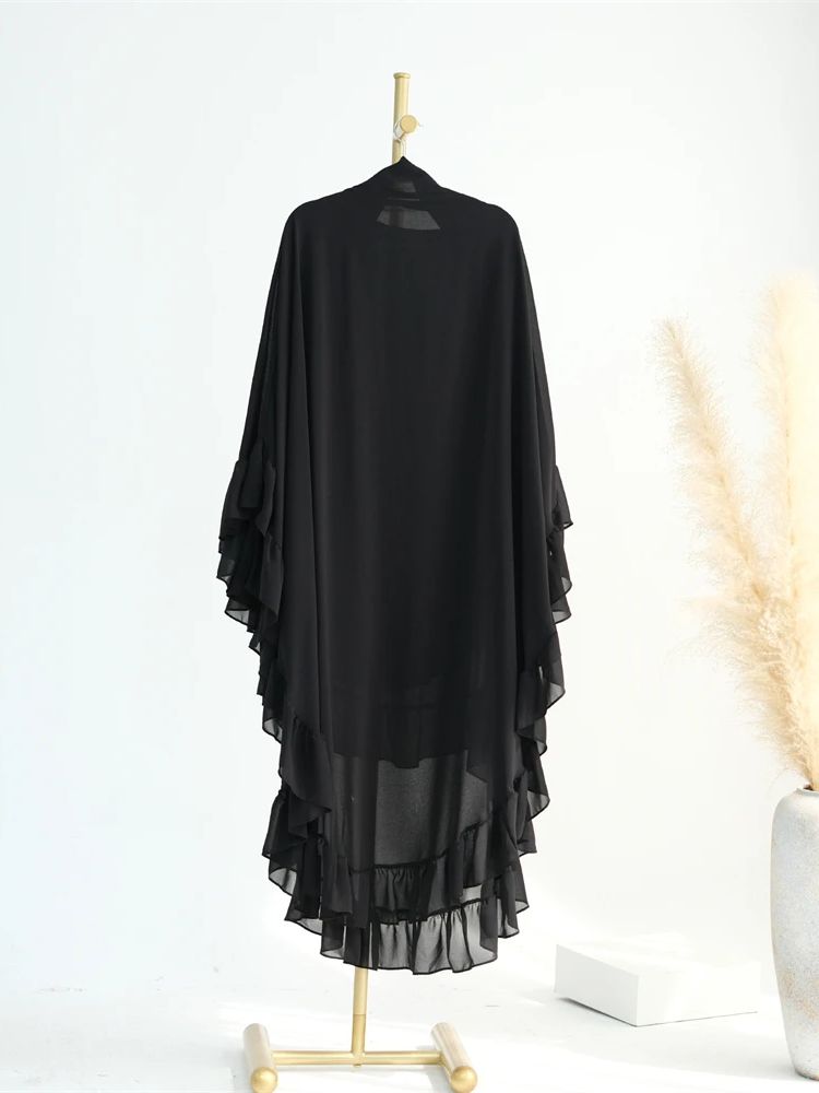 Vêtements de prière islamiques pour femmes musulmanes, tiens imar Abaya pour Ramadan, Djellaba musulmane, Turban arabe, Abaya de Dubaï, Niqab de Turquie, Hijab solide