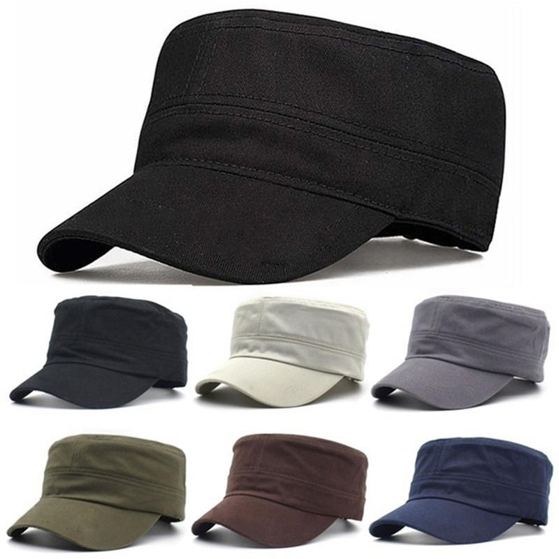 Chapeau Unisexe Classique Ajustable en Cinq Couleurs pour Hommes et Femmes, Style Vintage, Casquette Plate de Type Cadet