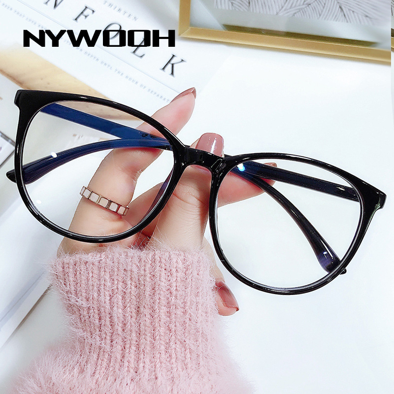 -1.0 1.5 2.0 à 6.0 lunettes de myopie fini noir hommes femmes lunettes transparentes Prescription étudiant lunettes myopes