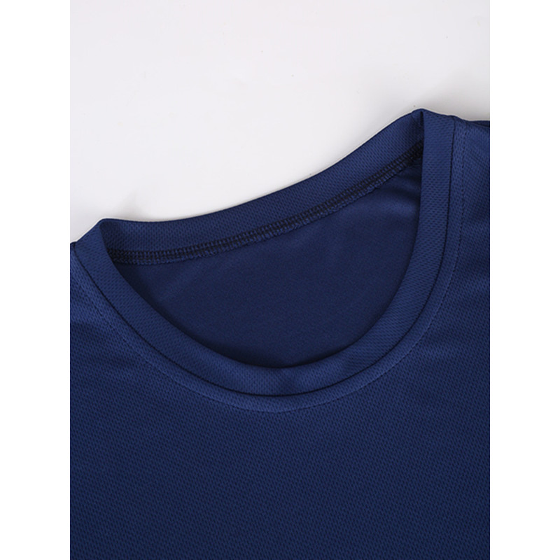 Nouvel ensemble de vêtements de sport d'été pour hommes, t-shirt à manches courtes et short, deux pièces, respirant et à séchage rapide, vêtements décontractés.