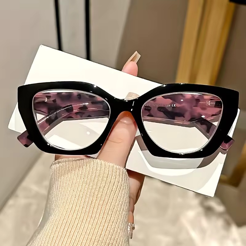 Lunettes de lecture œil de chat élégantes pour femmes et hommes, verres de luxe de styliste bloquant la lumière bleue, hypermétropie, lunettes de Prescription + 1.0TO + 4.0