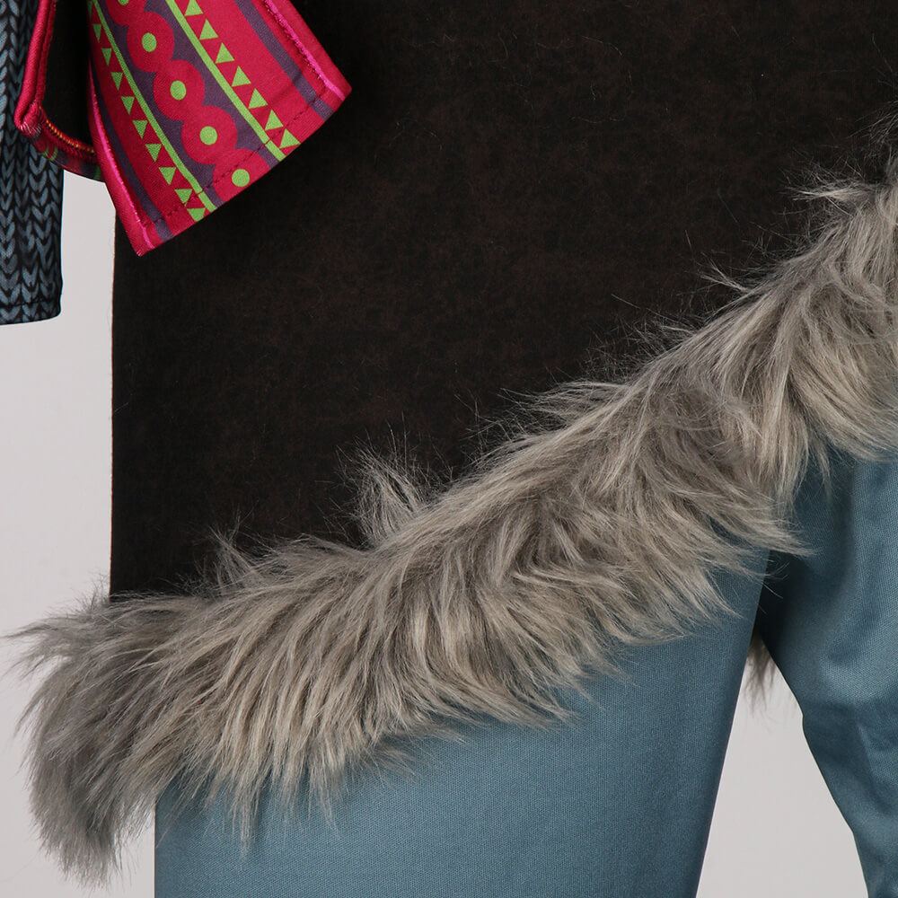 Kristoff Herb-Costume de film cosplay pour hommes, tenues trempées, Halloween, fête de Noël, 512