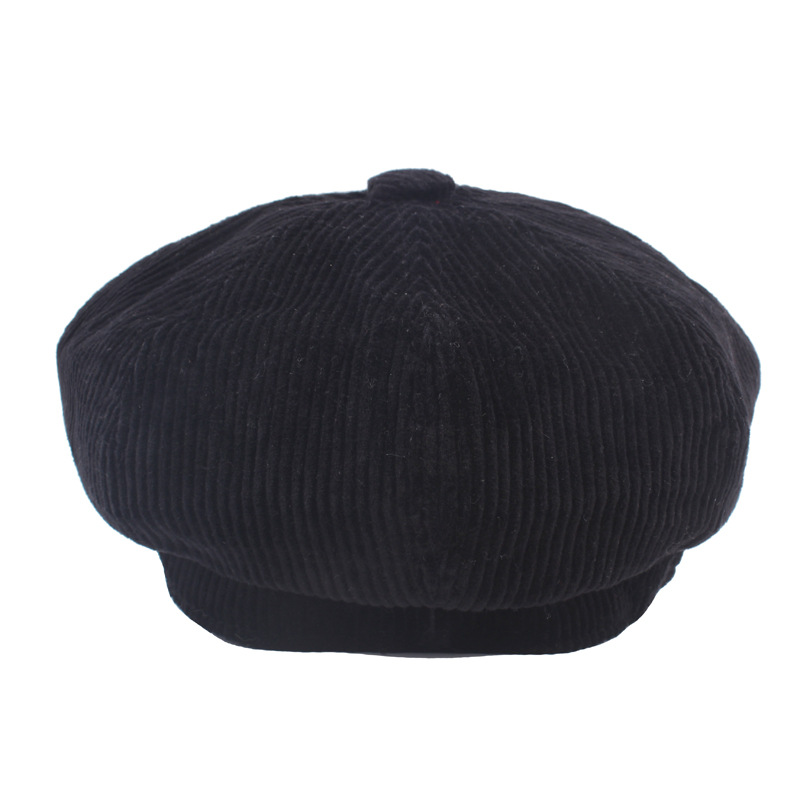 COKK-casquette Newsboy, béret pour femmes, automne hiver, casquette octogonale de peintre, chapeau Vintage anglais, Gorras Boina Feminina