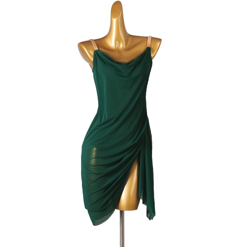 Costume de concours de danse latine pour femmes, vêtements de Performance, robes de scène pour femmes, vêtements de danse pour filles, haut, jupe pour femmes