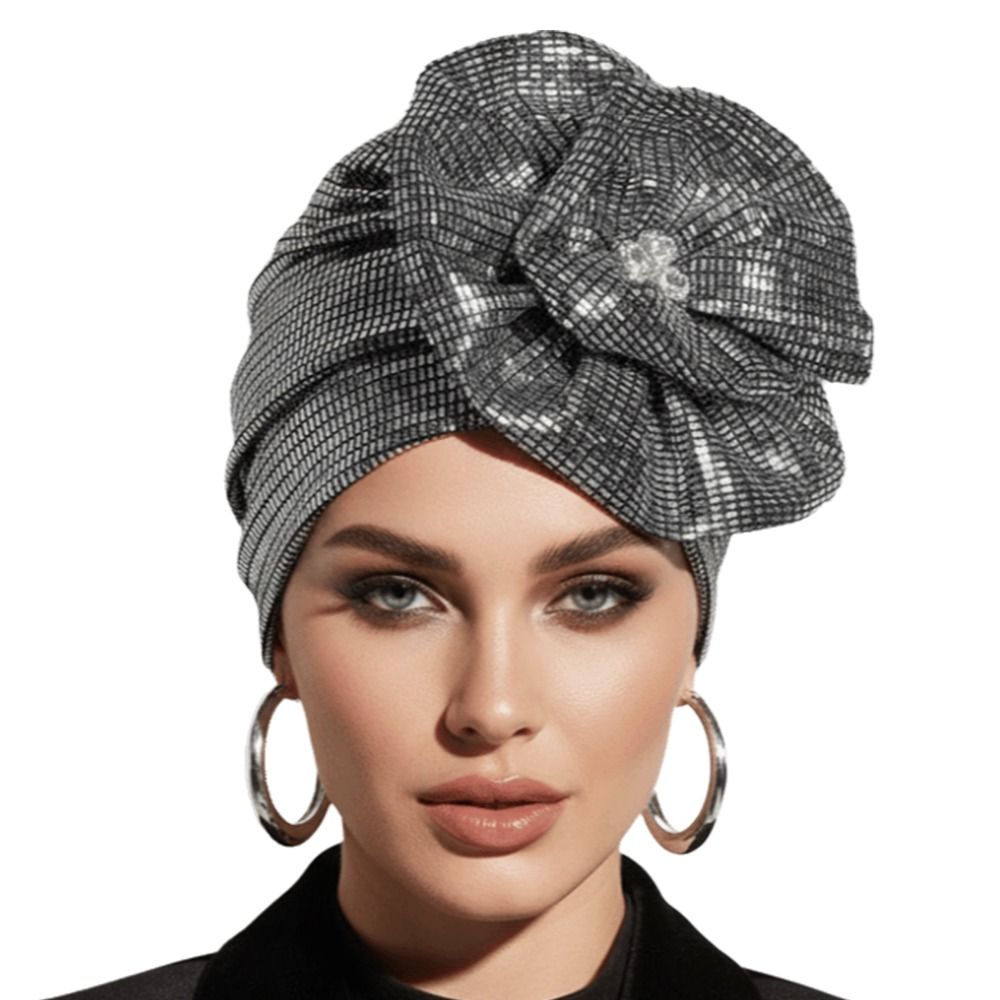Bonnet Turban Musulman Uni Tendance pour Femme – Style Simple et Confortable