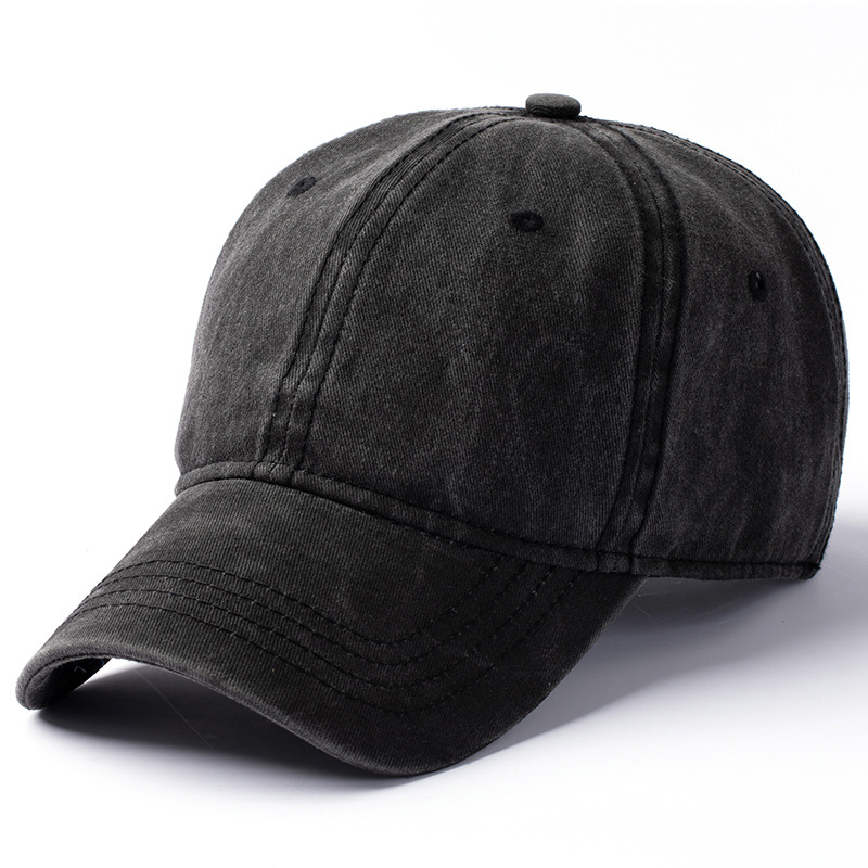 Casquette de Baseball Vintage non structurée pour hommes et femmes, 53-56cm, 56-59cm, 60-63cm, casquette réglable en coton lavé pour grandes/petits têtes et enfants
