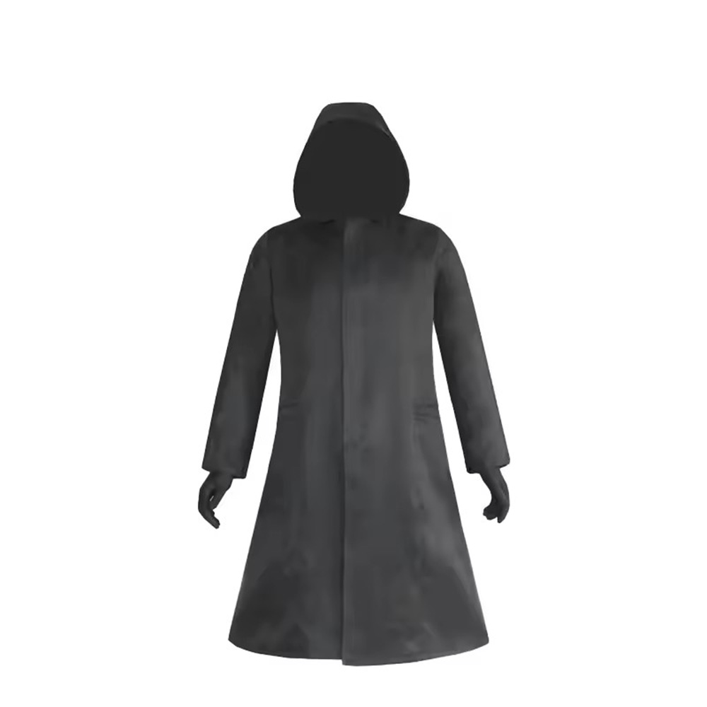 Costume noir de bouffon, tenue de Cosplay, uniforme de travail d'halloween, Costume de spectacle de personnage de jeu de rôle, vêtements de danse moderne