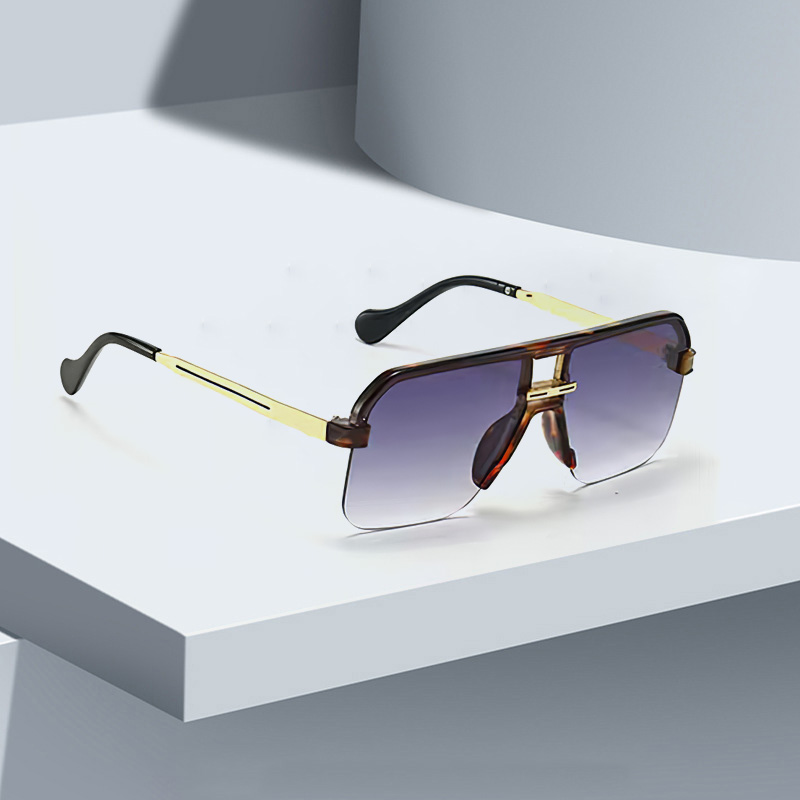 Lunettes de soleil carrées à monture transparente pour femmes, verres dégradés jaunes et roses, mode moderne, cadeau pour un ami, nouveau, 2025