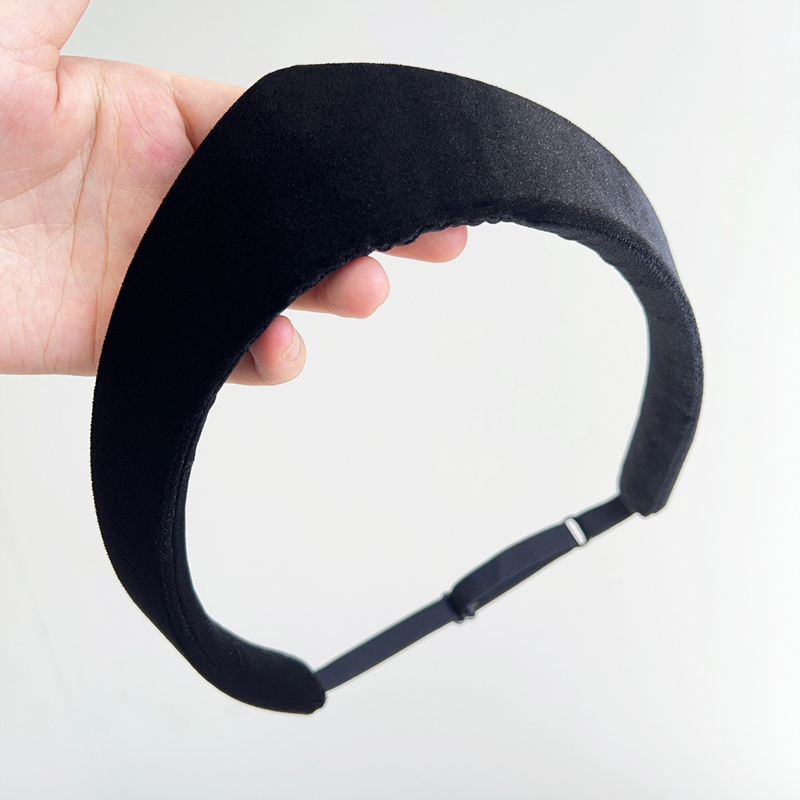 Bandeau en velours pour femmes européennes et américaines 2025, nouveau bandeau en épingle à cheveux rétro britannique pour filles, couvre-chef de loisirs à domicile