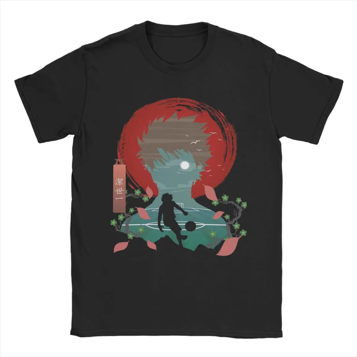 T-shirt en coton pur BACHIRA MEGURU Blue Locks, été 2026, chemise rétro pour homme et femme, mode Y2k, streetwear, vêtements surdimensionnés