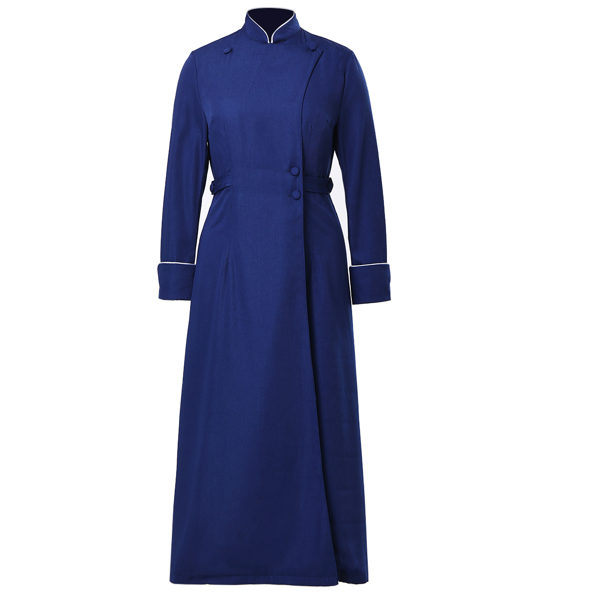 Robe de soutane d'église pour femmes, uniforme de prêtre, vêtements de pasteur de ministre