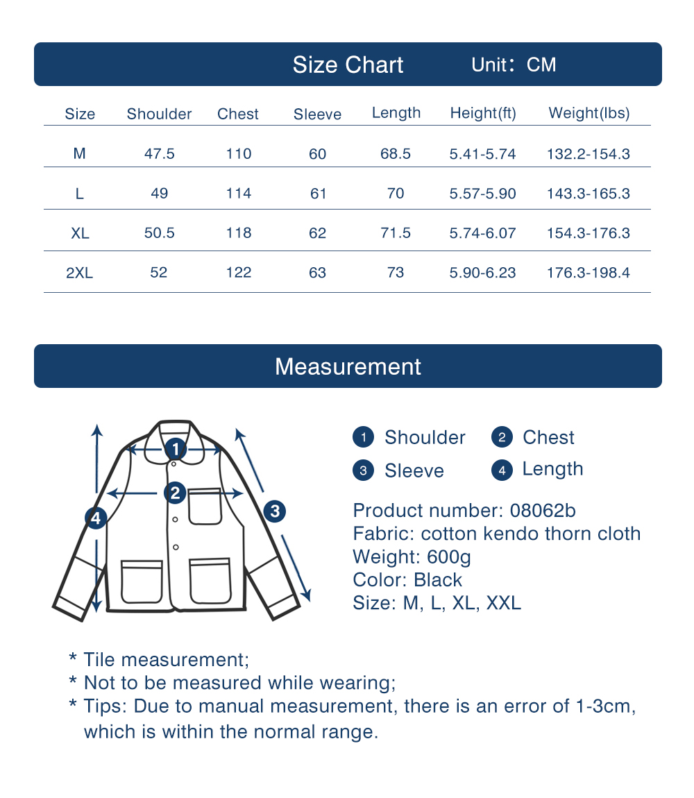 Vintage lourd Kendo veste hommes automne hiver nouveau coton revers multi-poches ample encre teint veste rétro décontracté Cardigan manteau