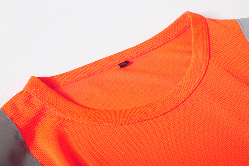 T-Shirts fluorescents haute visibilité pour hommes, chemises de sécurité réfléchissantes, séchage rapide, manches longues, hauts haute visibilité, vêtements de travail de Construction