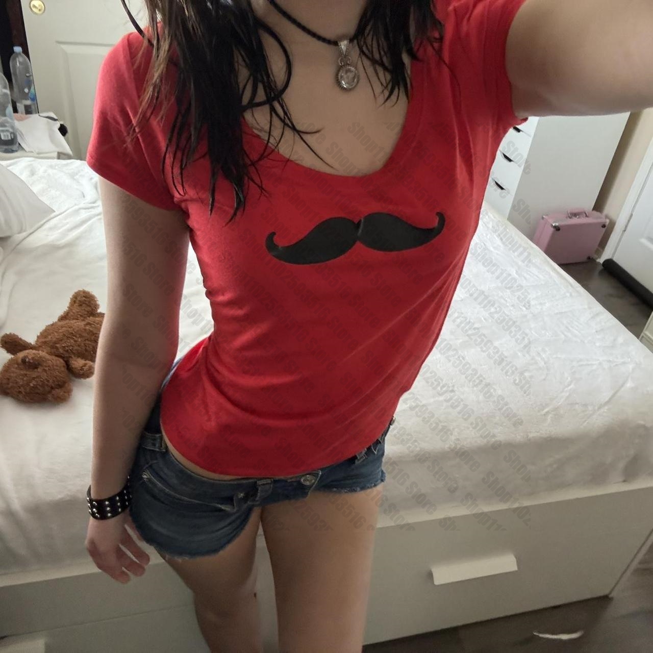 Grunge vêtements pour femmes haut Y2k Kitty bébé T-Shirts Y2k hauts femme vêtements femmes T-shirts Kpop 90s Vintage vêtements Goth gothique