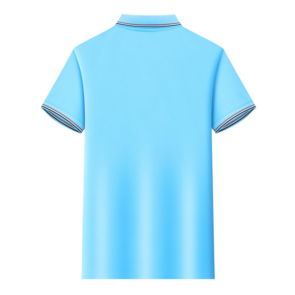 Chemises polo personnalisées de grande taille S-7XL pour hommes, design DIY, uniforme d'équipe, manches courtes, publicité d'équipe, haut commémoratif