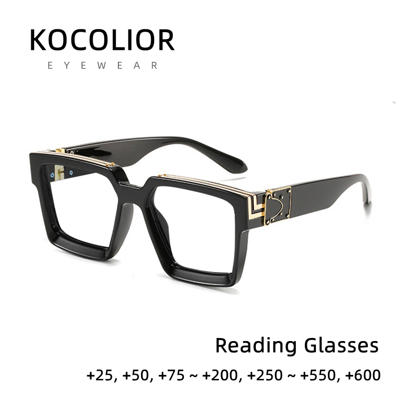Lunettes De lecture carrées De styliste pour femmes et hommes, nouvelle marque De mode, luxe, qualité supérieure, monture transparente Vintage, Oculos De Sol 