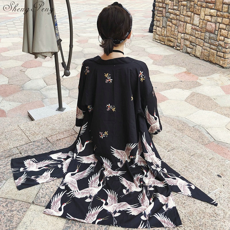 Kimono japonais robe traditionnelle japonaise robe traditionnelle coréenne robe traditionnelle japonaise yukata robe japonaise yukata V891